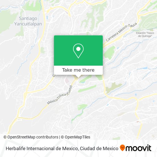Herbalife Internacional de Mexico map