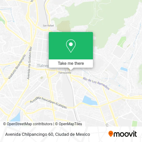 Avenida Chilpancingo 60 map
