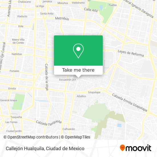 Mapa de Callejón Hualquila