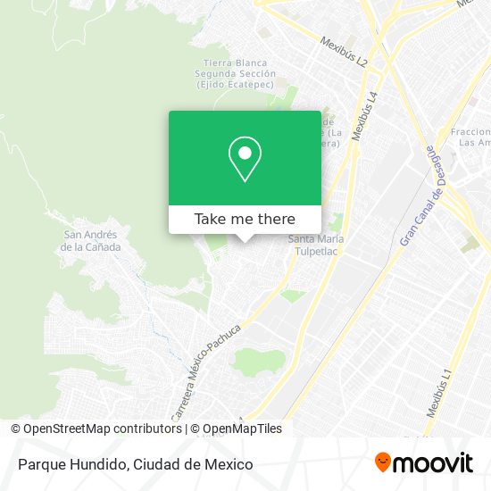 Parque Hundido map