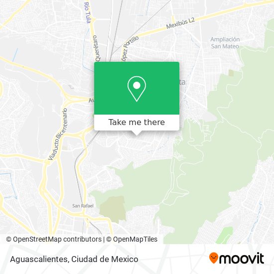 Mapa de Aguascalientes
