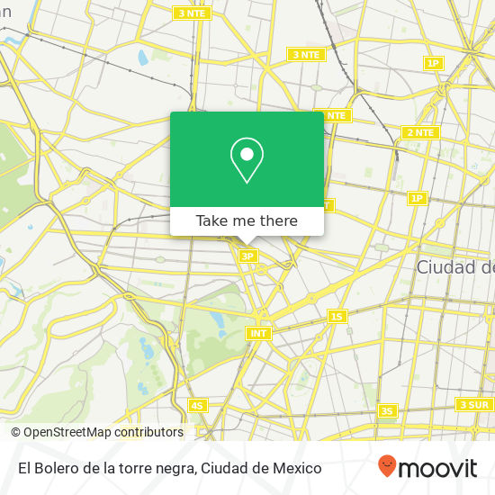 El Bolero de la torre negra map