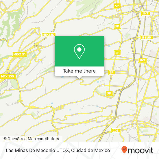 Las Minas De Meconio UTQX map