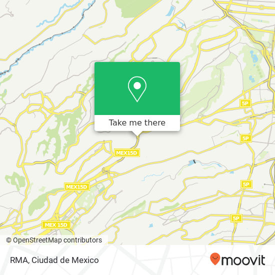 RMA map