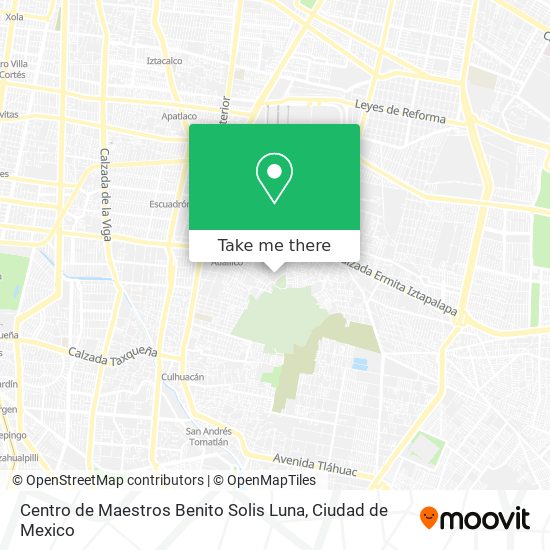 Centro de Maestros Benito Solis Luna map