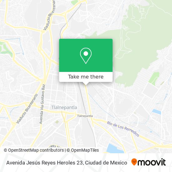 Avenida Jesús Reyes Heroles 23 map