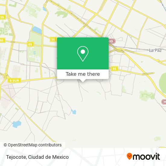 Mapa de Tejocote