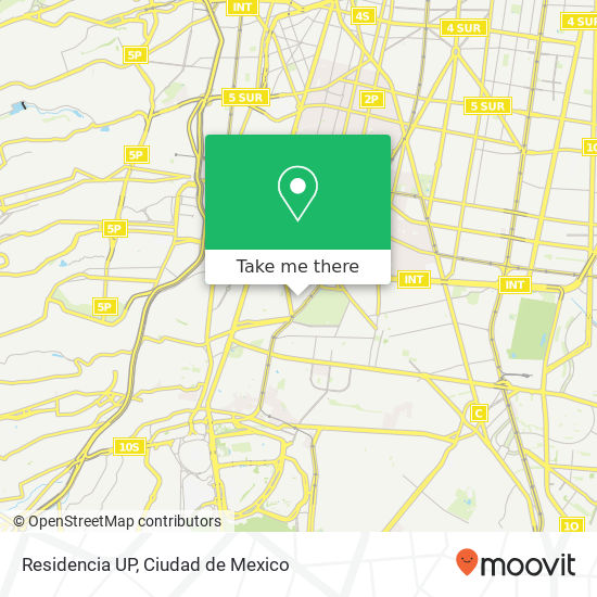 Residencia UP map
