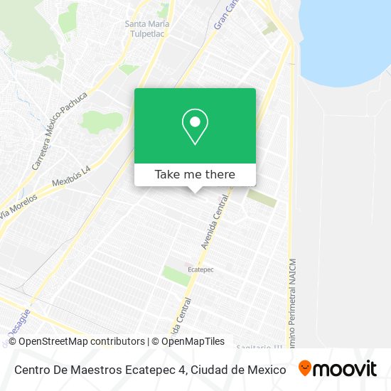 Mapa de Centro De Maestros Ecatepec 4