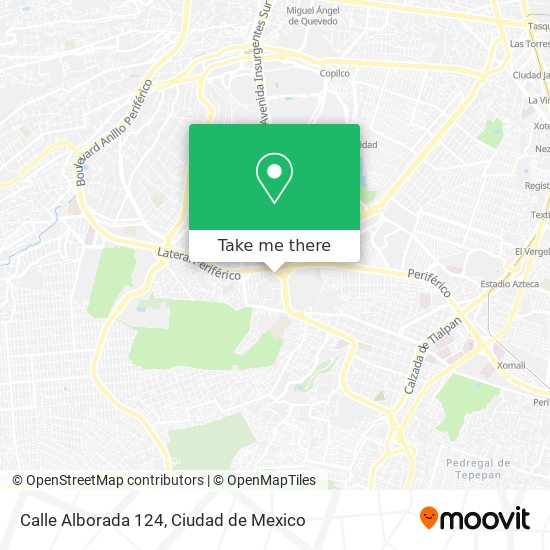 Mapa de Calle Alborada 124