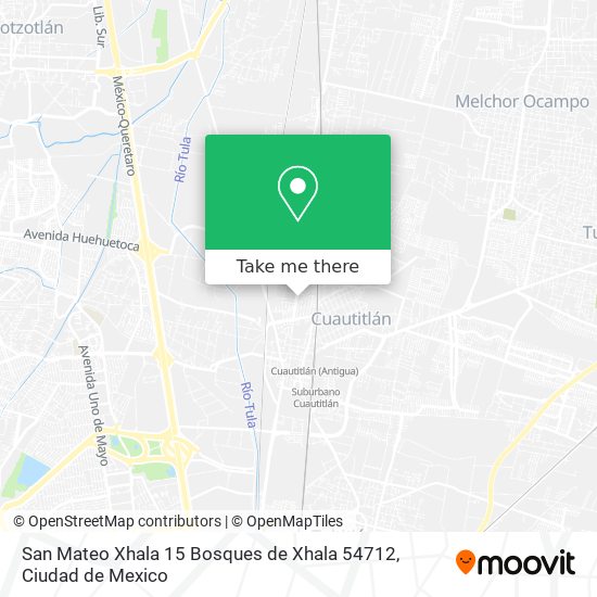 San Mateo Xhala 15 Bosques de Xhala 54712 map