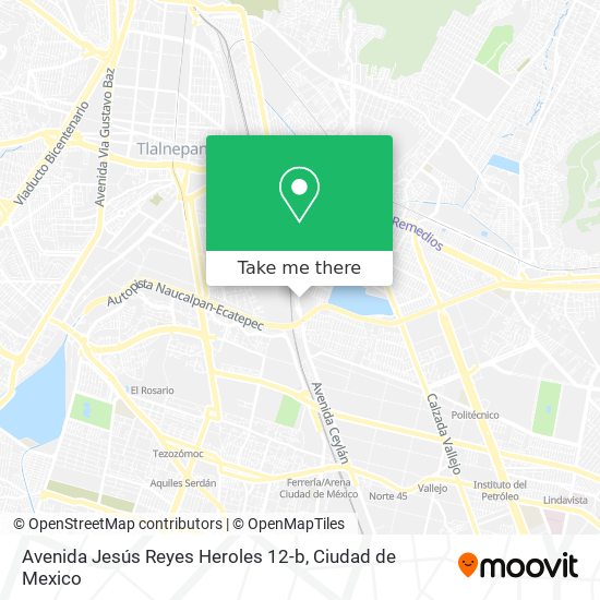 Mapa de Avenida Jesús Reyes Heroles 12-b