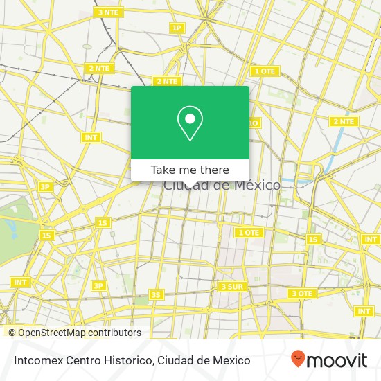 Intcomex Centro Historico map