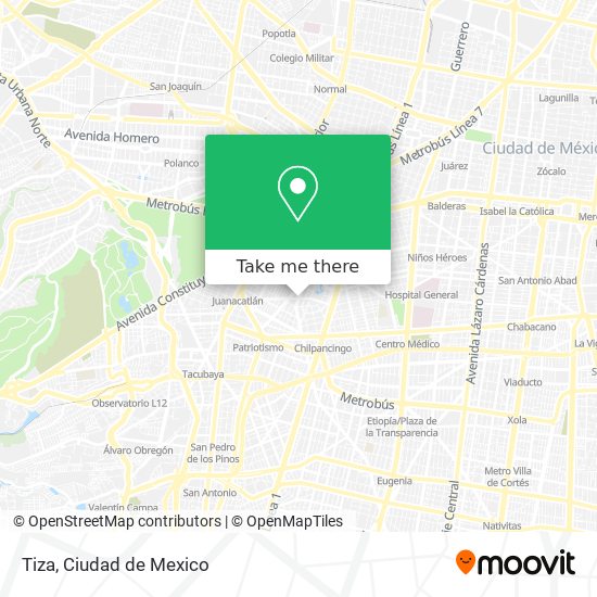 Mapa de Tiza