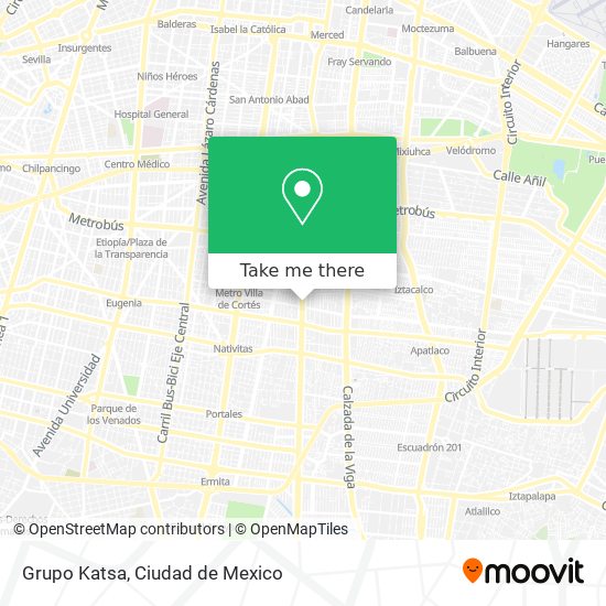 Mapa de Grupo Katsa