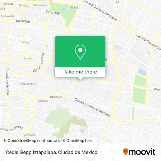Cedis Gepp Iztapalapa map