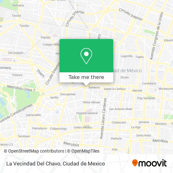 La Vecindad Del Chavo map