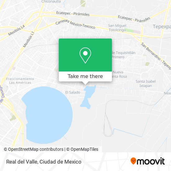 Mapa de Real del Valle