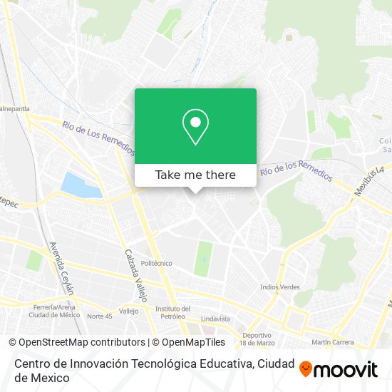 Centro de Innovación Tecnológica Educativa map