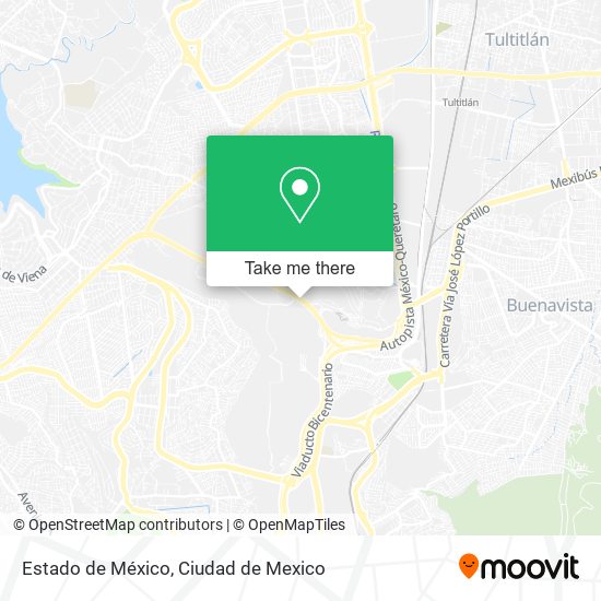 Estado de México map