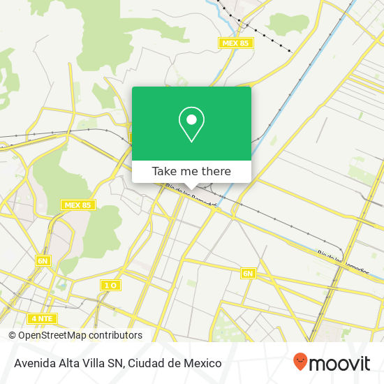 Avenida Alta Villa SN map