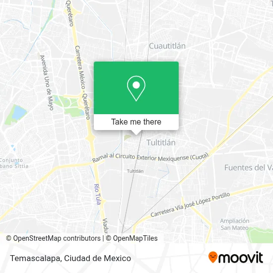 Temascalapa map
