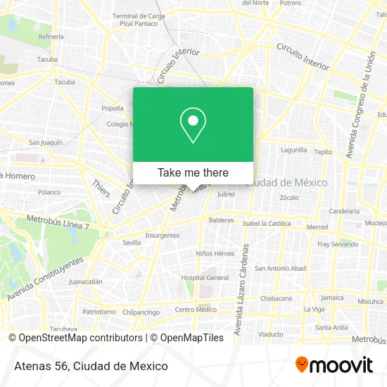 Atenas 56 map