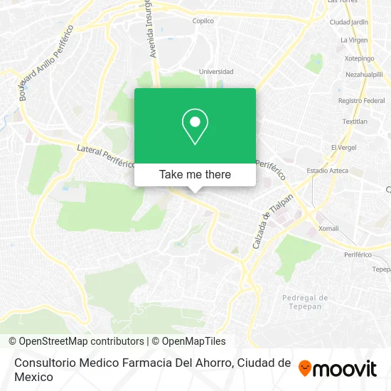 Consultorio Medico Farmacia Del Ahorro map