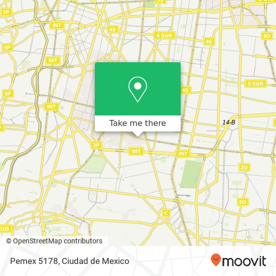 Pemex 5178 map