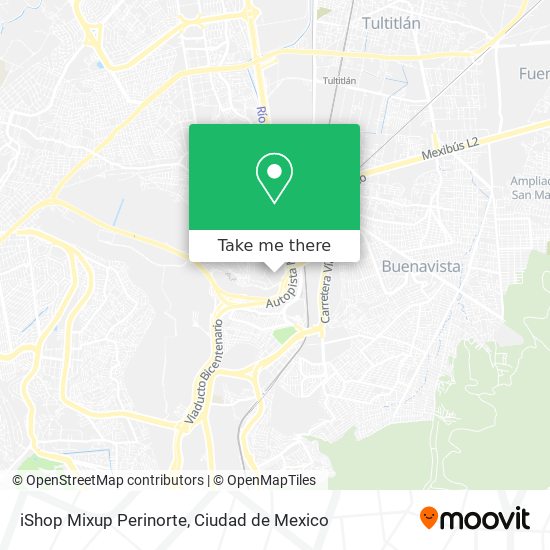 iShop Mixup Perinorte map