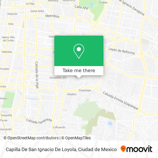 Mapa de Capilla De San Ignacio De Loyola