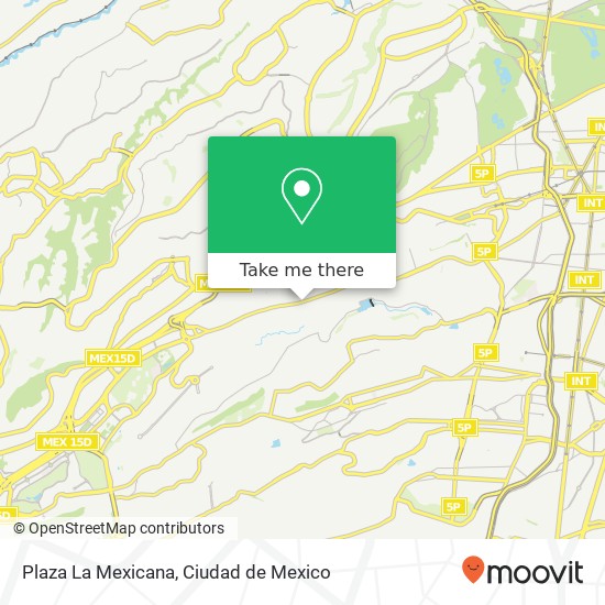 Plaza La Mexicana map