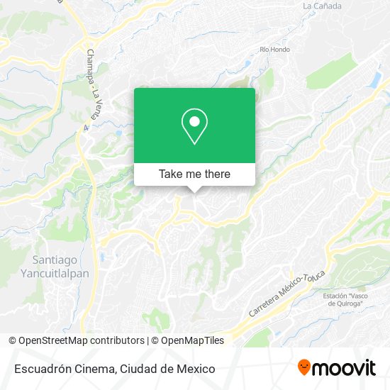 Escuadrón Cinema map