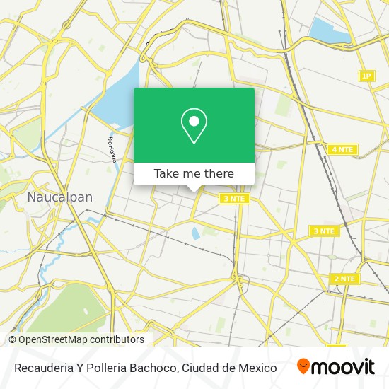 Recauderia Y Polleria Bachoco map
