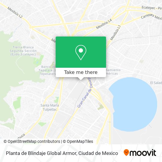 Planta de Blindaje Global Armor map
