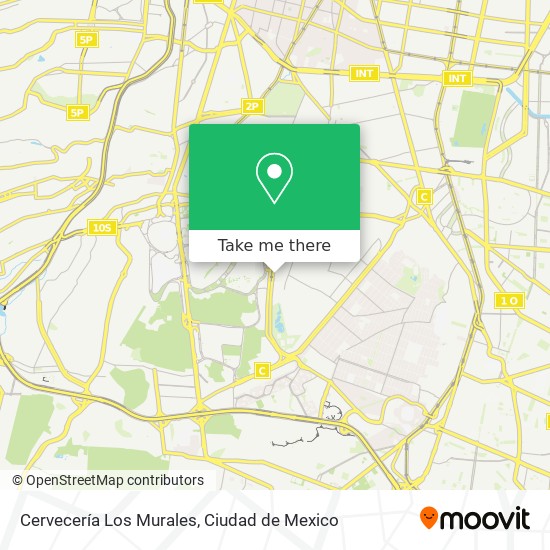 Cervecería Los Murales map