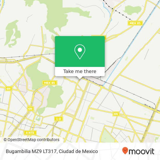 Mapa de Bugambilia MZ9 LT317