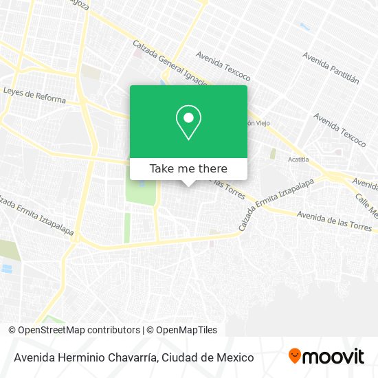 Mapa de Avenida Herminio Chavarría