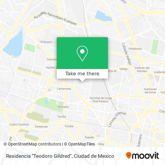 Residencia "Teodoro Gildred" map