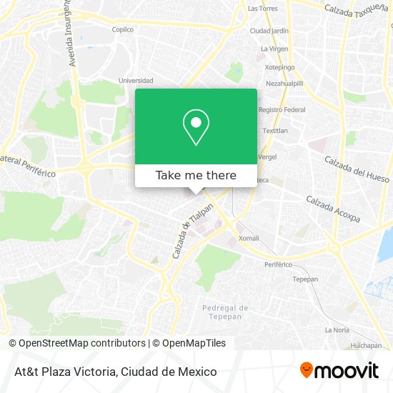 Mapa de At&t Plaza Victoria