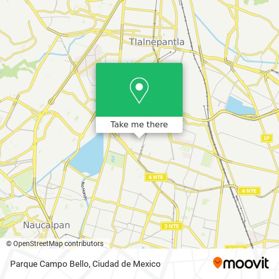 Parque Campo Bello map