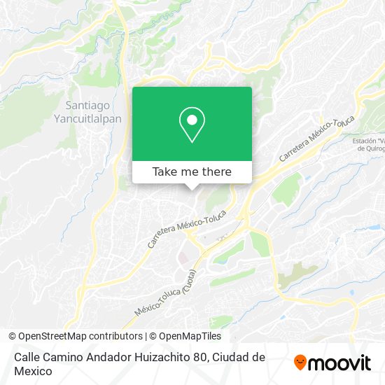 Mapa de Calle Camino Andador Huizachito 80