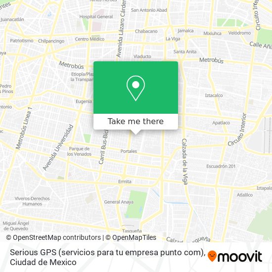 Mapa de Serious GPS (servicios para tu empresa punto com)