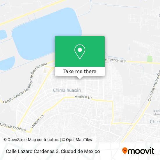 Calle Lazaro Cardenas 3 map