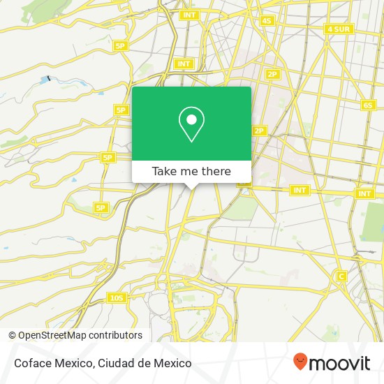 Coface Mexico map
