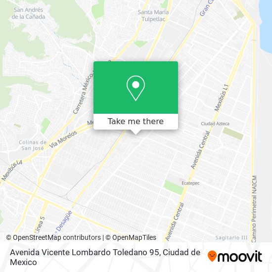 Avenida Vicente Lombardo Toledano 95 map