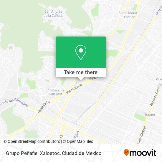 Grupo Peñafiel Xalostoc map