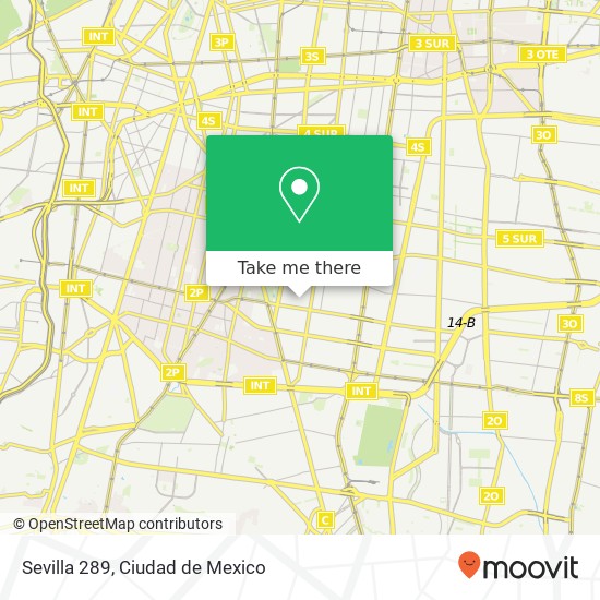 Sevilla 289 map