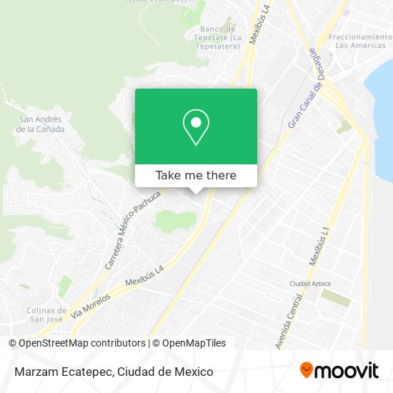 Marzam Ecatepec map