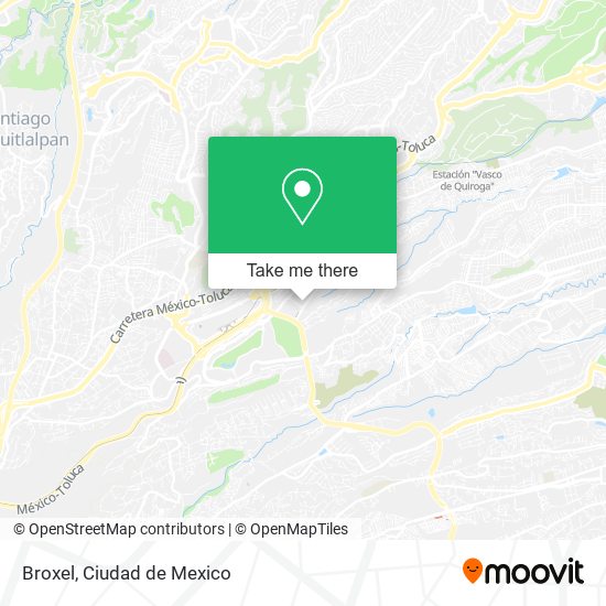 Mapa de Broxel